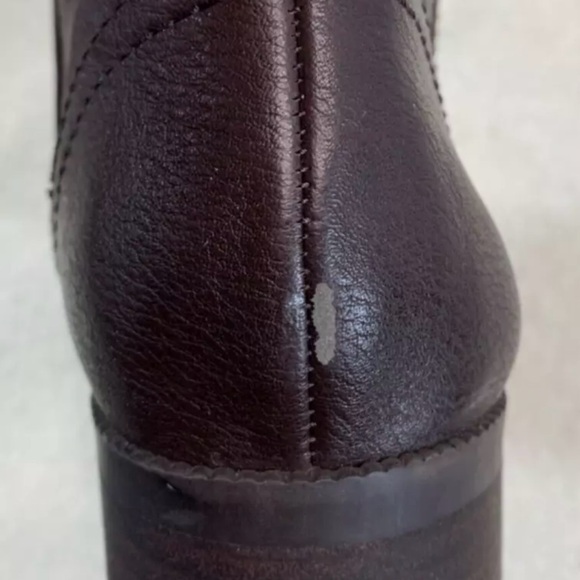 TOMMY HILFIGER Fallon 2 Dark Brown 1" Heel Zip Up Fashion Ankle Boot Shoes 8.5M - Picture 13 of 16